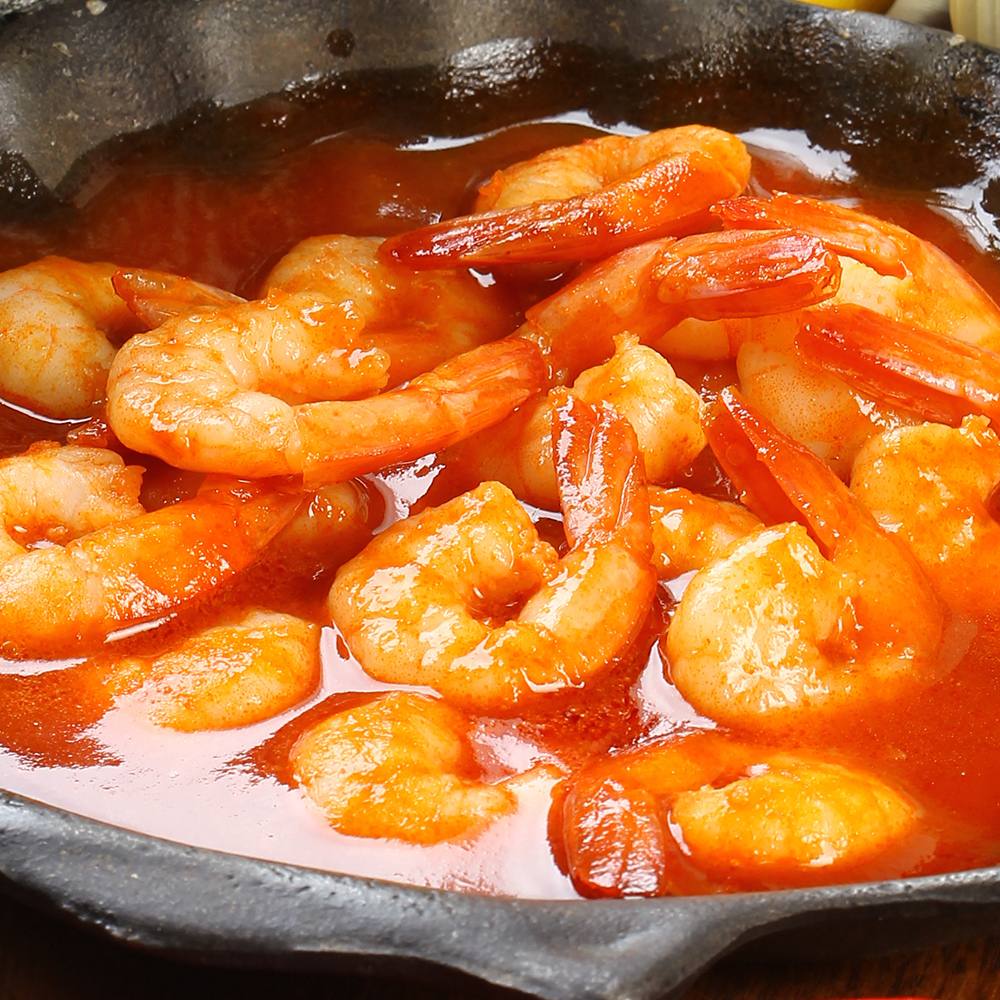 Creveti picanti cu sos Thai