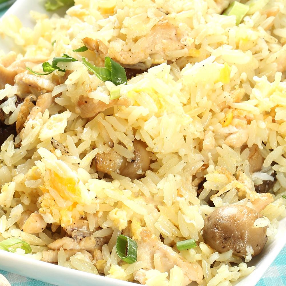 Orez cu pui si ciuperci