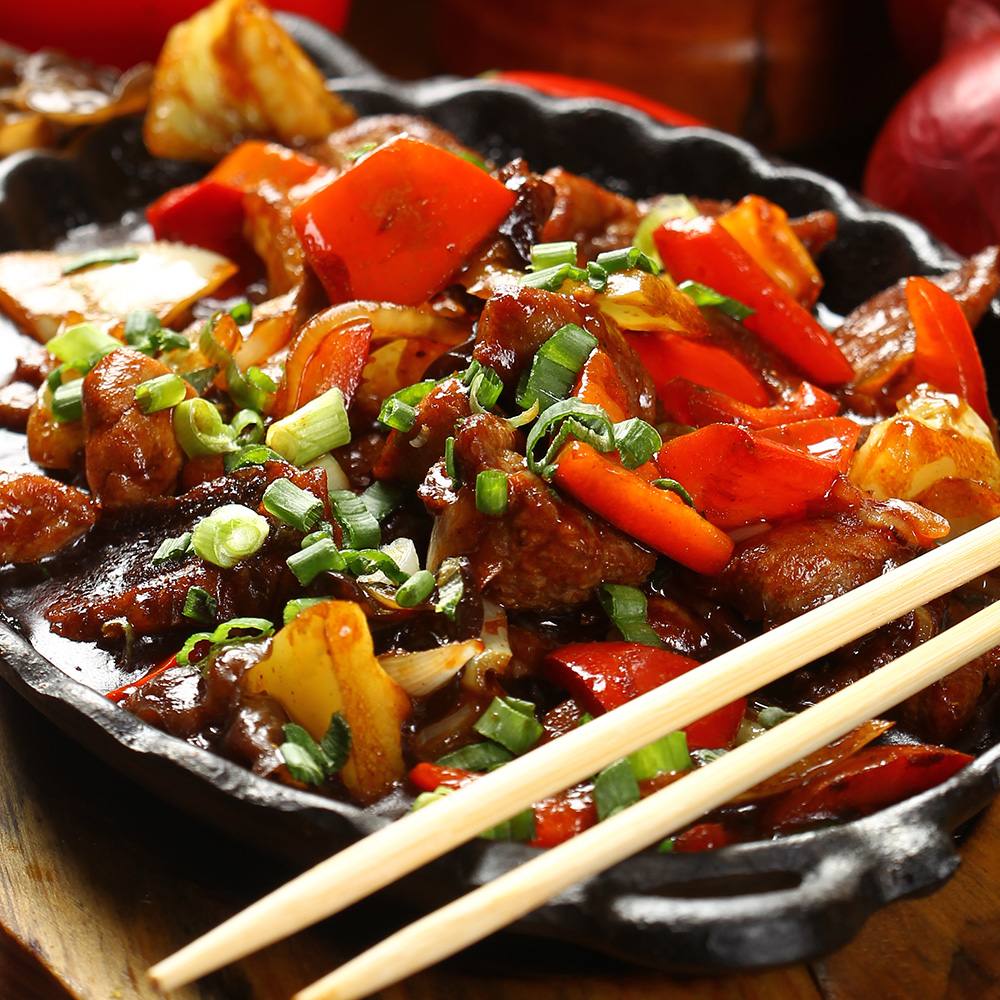 Porc la plita incinsa