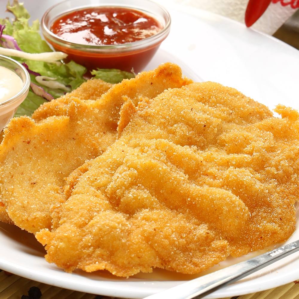 Snitel din piept de pui